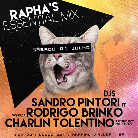 Cartaz   Rapha's Essential Mix - Estrada do Mucug, Sábado 1 de Julho de 2017