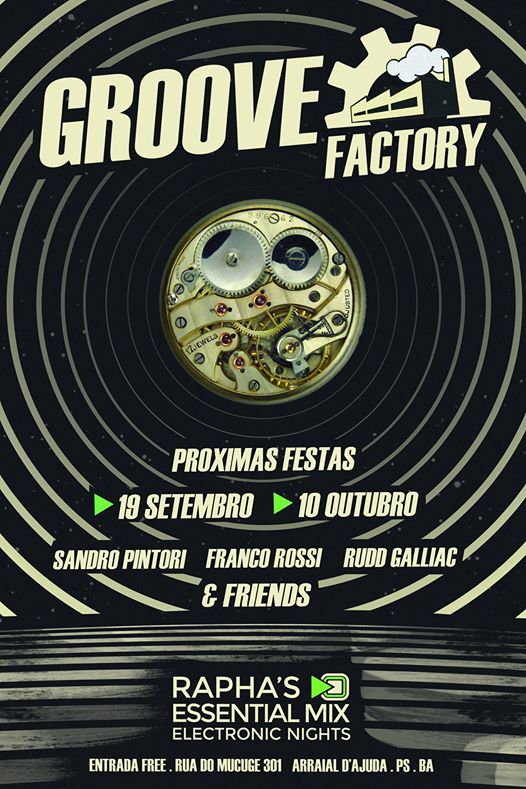 Cartaz   Pizza do Rapha - Estrada do Mucug, Sábado 10 de Outubro de 2015