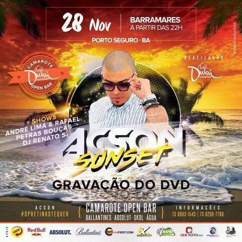 Cartaz   Barramares - Av. Beira Mar - Praia de Taperapuan, Sábado 28 de Novembro de 2015