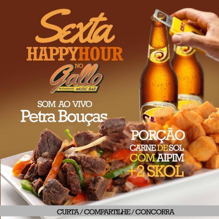 Cartaz   Recanto do Gallo - Rua 2 de julho, 20B - Casa da Lenha, Sexta-feira 6 de Novembro de 2015