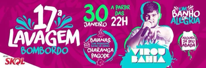 Cartaz   Bombordo - ao lado do trevo do Cabral, Sábado 30 de Janeiro de 2016