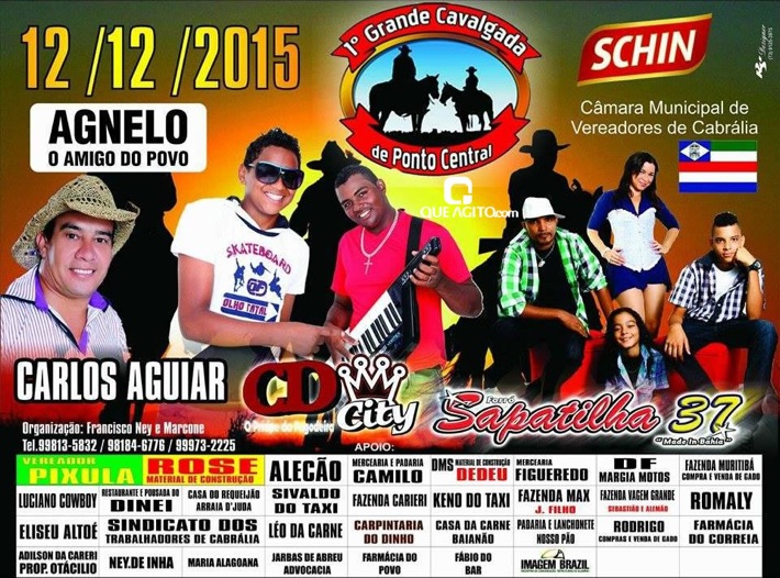 Cartaz   Centro, Sábado 12 de Dezembro de 2015