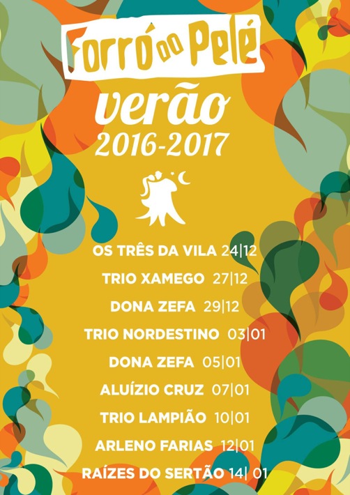 Cartaz   Forr do Pel - Rua dos Navegantes, Terça-feira 10 de Janeiro de 2017