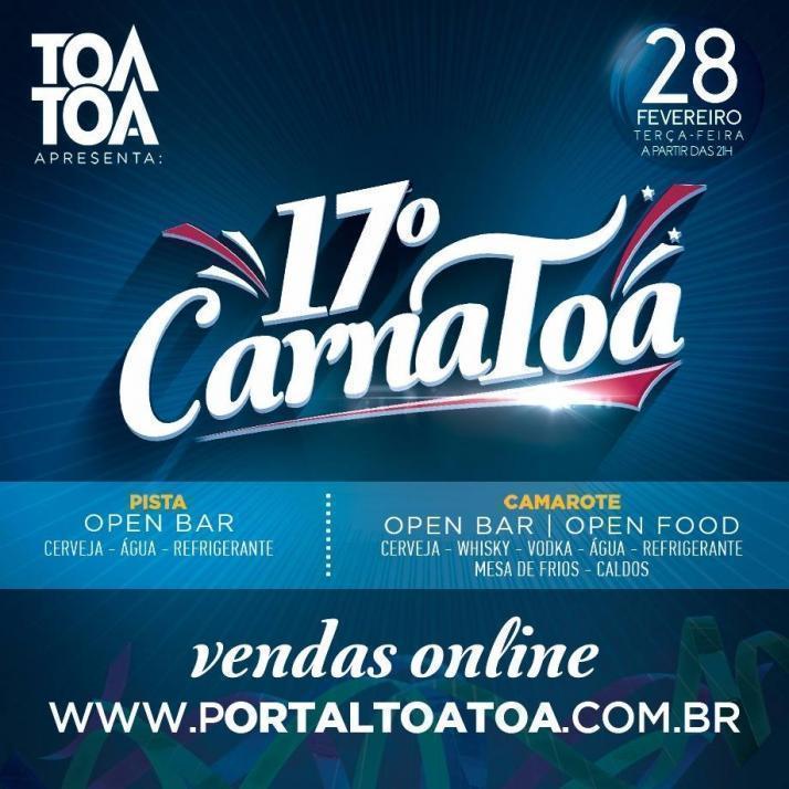 Cartaz   Complexo de Lazer Ta Ta - Praia de Taperapuan, Domingo 26 de Fevereiro de 2017