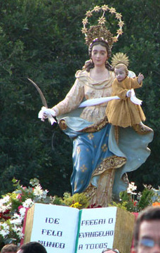 panfleto Festa de Nossa Senhora da Pena