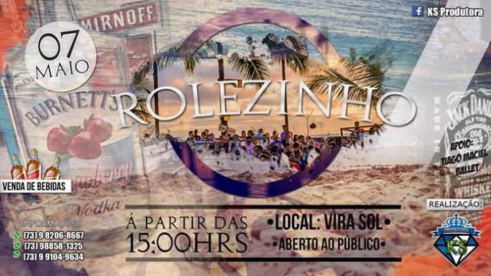 Cartaz   Cabana Vira Sol, Domingo 7 de Maio de 2017