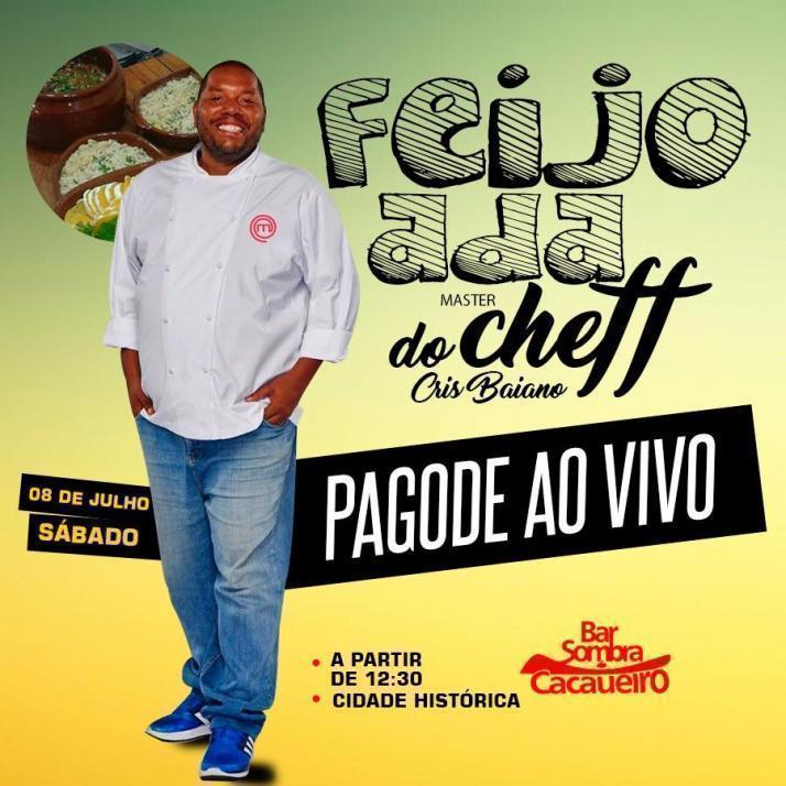 Cartaz   Bar Sombra do Cacaueiro - Centro Histrico, Sábado 8 de Julho de 2017