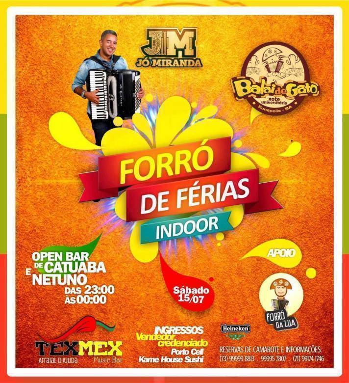 Cartaz   TexMex Music Bar - Rua du Mucug, 250, Sábado 15 de Julho de 2017