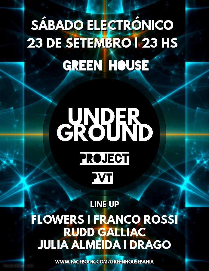 Cartaz   Green House - Rua do Prado, 242, Sábado 23 de Setembro de 2017