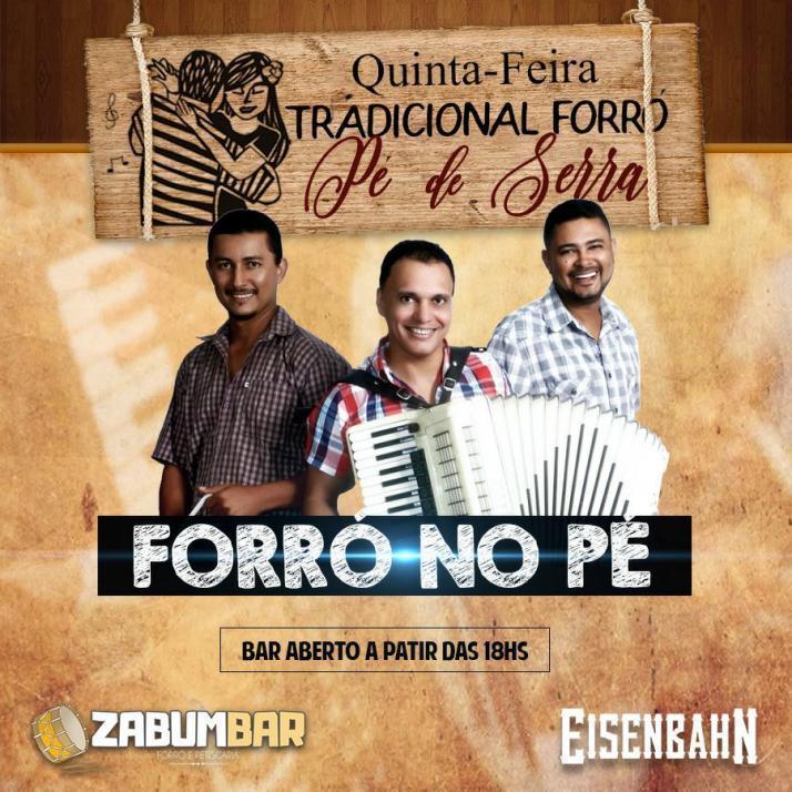 Cartaz   Zabumbar Forr e Petiscaria - Av. Do Descobrimento, 1469 - centro, Quinta-feira 14 de Setembro de 2017