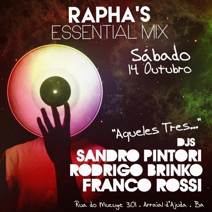 Cartaz   Rapha's Essential Mix - Estrada do Mucug, Sábado 14 de Outubro de 2017