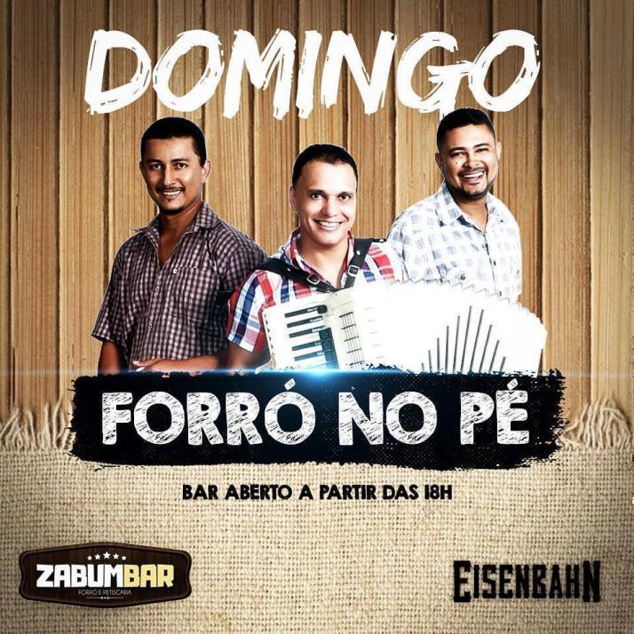 Cartaz   Zabumbar Forr e Petiscaria - Av. Do Descobrimento, 1469 - centro, Domingo 29 de Outubro de 2017