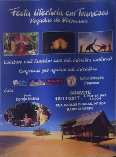 Cartaz   Rancho Verde - Rua Carlos Chagas, 504, Sábado 18 de Novembro de 2017