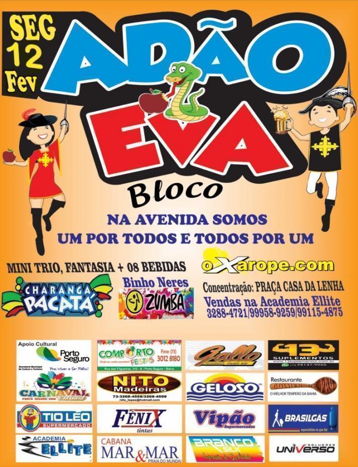 Cartaz   Carnaval Cultural - Casa da Lenha - Praa Visconde de Porto Seguro, s/n, Segunda-feira 12 de Fevereiro de 2018