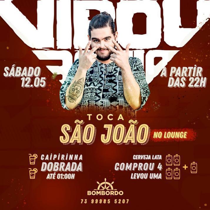 Cartaz   Bombordo - Av. 22 de abril, 151 - ao lado do trevo do Cabral, Sábado 12 de Maio de 2018