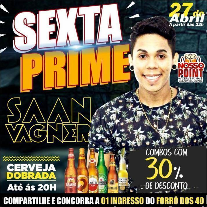 Cartaz   Bar Nosso Point - Rua XV de Novembro, 241, Sexta-feira 27 de Abril de 2018