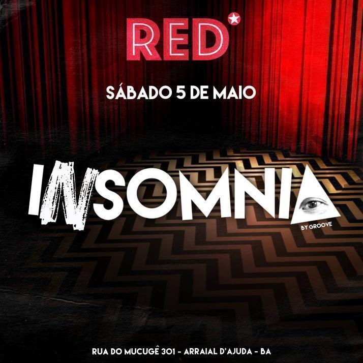 Cartaz   Red Club - Rua do Mucug, 301, Sábado 5 de Maio de 2018