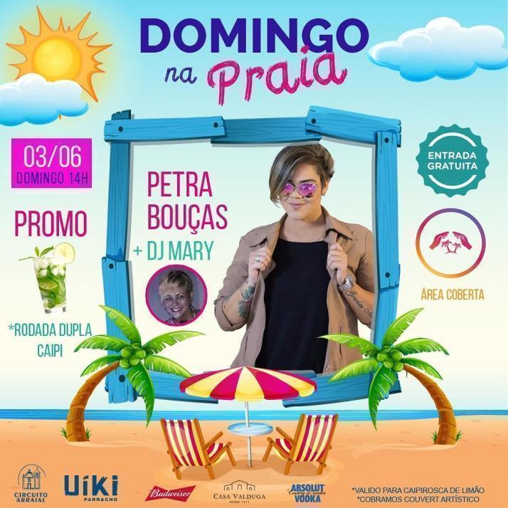 Cartaz   Uki - Praia do Parracho, Domingo 3 de Junho de 2018