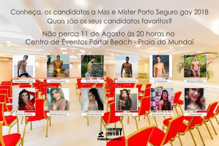 Cartaz   Portal Beach Hotel - Av Beira Mar - Praia Do Mundai, Sábado 11 de Agosto de 2018