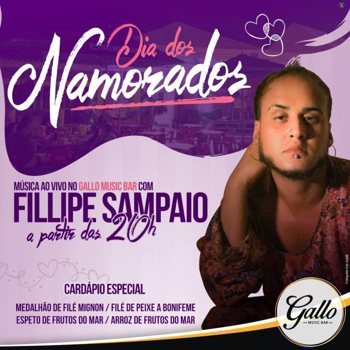 Cartaz   Gallo Music Bar - Rua 2 de julho, 20B - Casa da Lenha, Terça-feira 12 de Junho de 2018