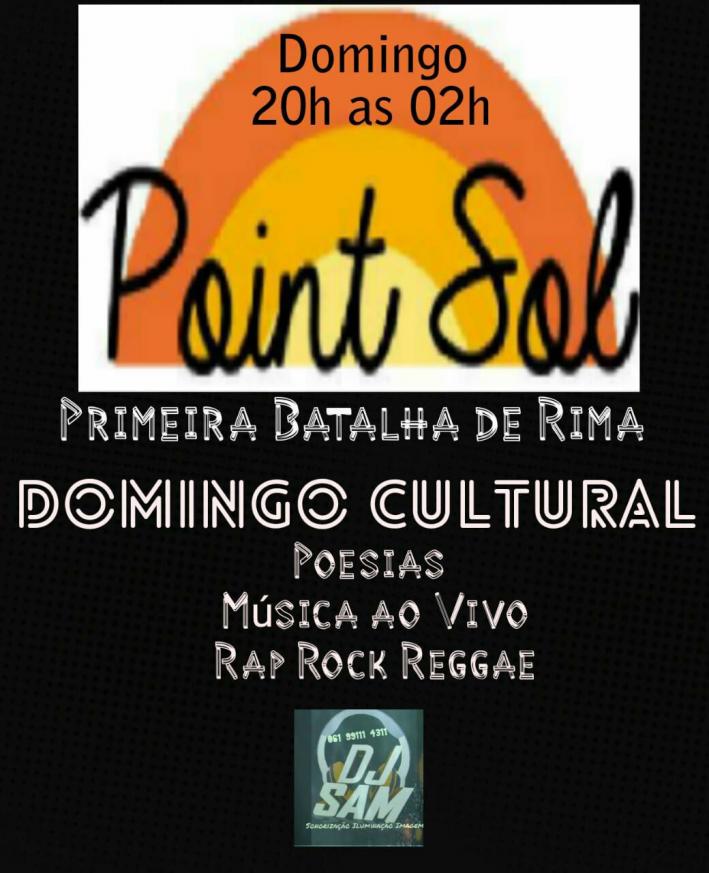 Cartaz   Point Sol - Praa da Independncia, 100, Domingo 17 de Junho de 2018