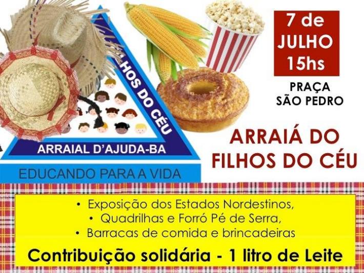 Cartaz   Praa So Pedro, Sábado 7 de Julho de 2018