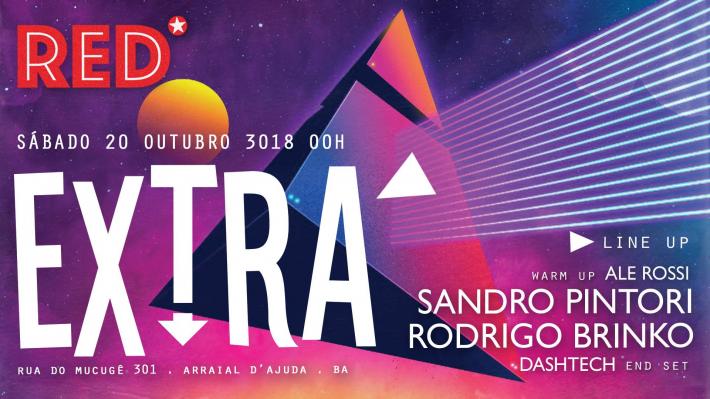 Cartaz   Red Club - Rua do Mucug, 301, Sábado 20 de Outubro de 2018