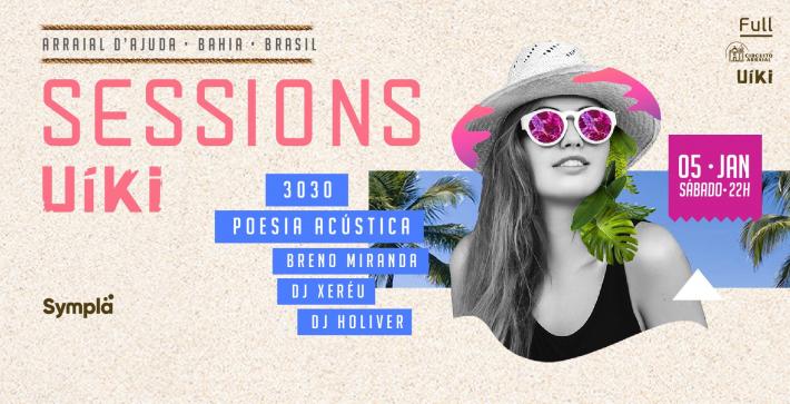 Cartaz   Uki - Praia do Parracho, Sábado 5 de Janeiro de 2019