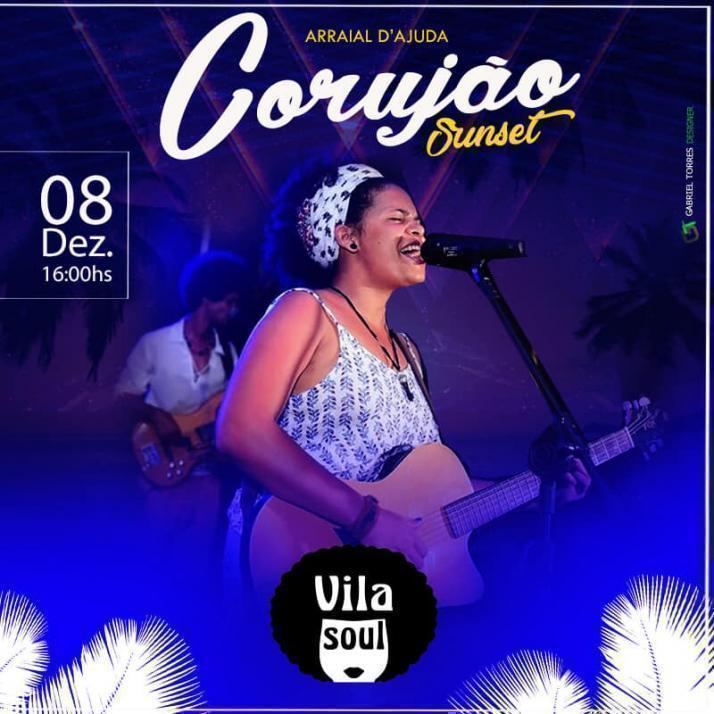 Cartaz   Corujo - Estrada da Balsa, 1813 - Praia de Araape, Sábado 8 de Dezembro de 2018