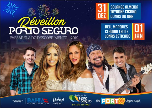 Cartaz   Passarela do Descobrimento - Centro, Segunda-feira 31 de Dezembro de 2018