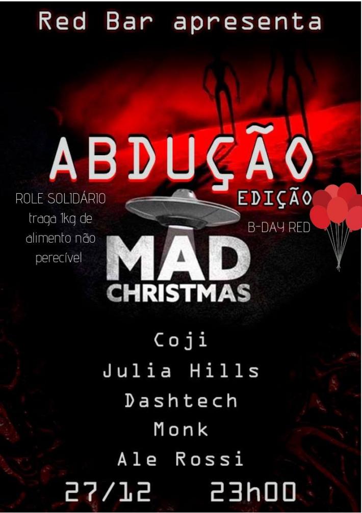 Cartaz   Red Club - Rua do Mucug, 301, Quinta-feira 27 de Dezembro de 2018