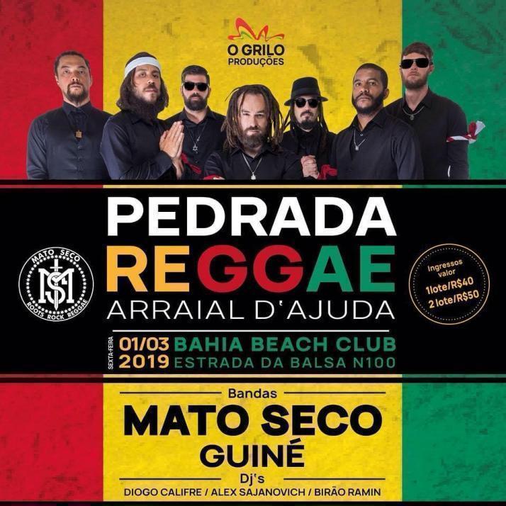 Cartaz   Bahia Beach Club (Quinta da Praia) - Estrada da Balsa, 100, Sexta-feira 1 de Março de 2019