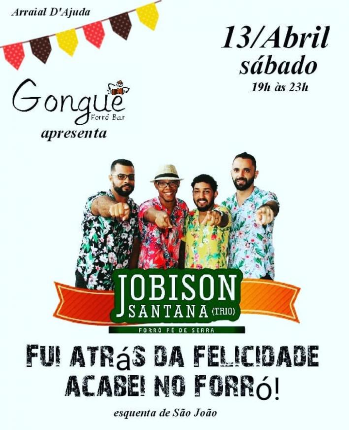 Cartaz   Gongu Forr Bar - Rua Carlos Alberto Parracho, Sábado 13 de Abril de 2019