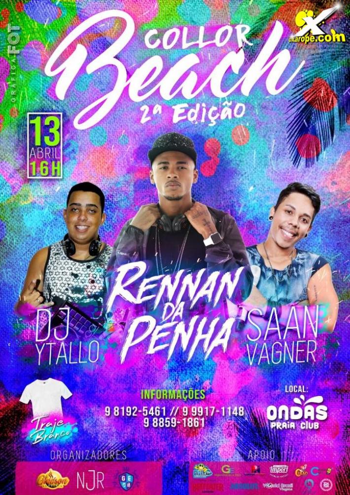 Cartaz   Ondas Praia Club - Ta-Ta Lounge - Praia de Taperapuan, Sábado 13 de Abril de 2019