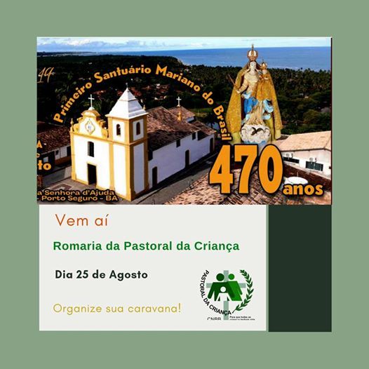 Cartaz   Santurio Nossa Senhora d'Ajuda - Praa da Igreja, Domingo 25 de Agosto de 2019