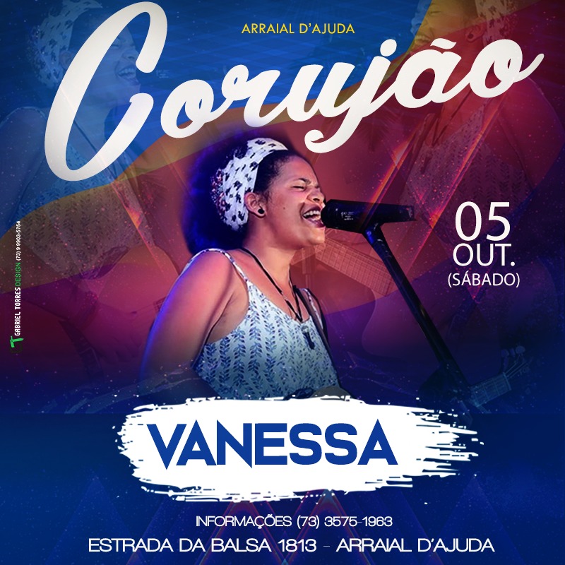 Cartaz   Corujo - Estrada da Balsa, 1813 - Praia de Araape, Sábado 5 de Outubro de 2019