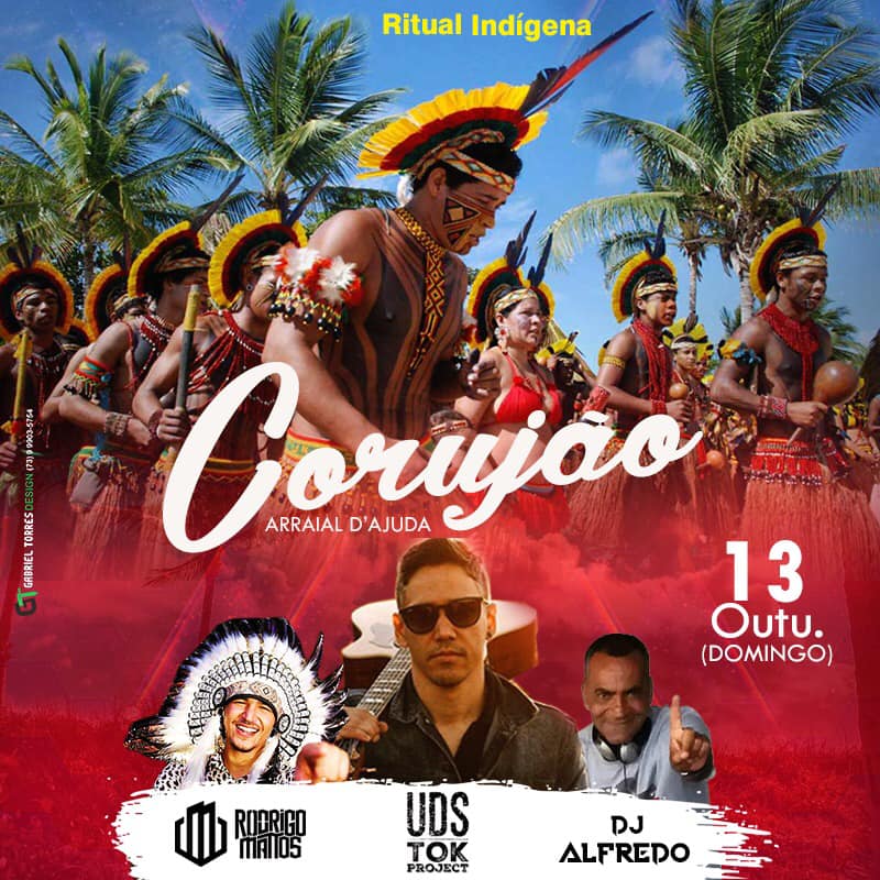 Cartaz   Corujo - Estrada da Balsa, 1813 - Praia de Araape, Domingo 13 de Outubro de 2019