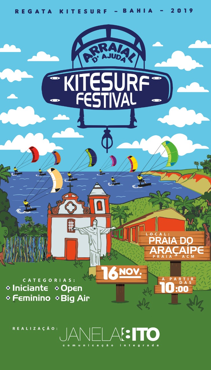 Cartaz   Praia de Araaipe, Sábado 16 de Novembro de 2019