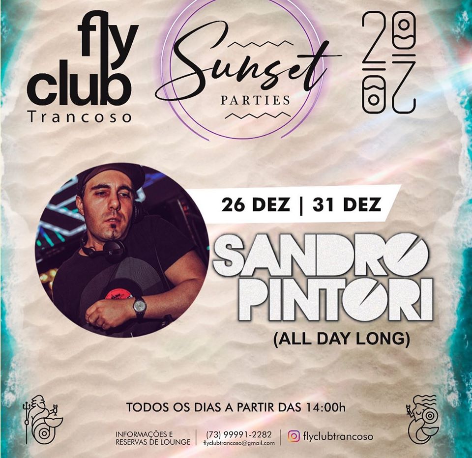 Cartaz   Fly Club - Praia dos Nativos, Terça-feira 31 de Dezembro de 2019