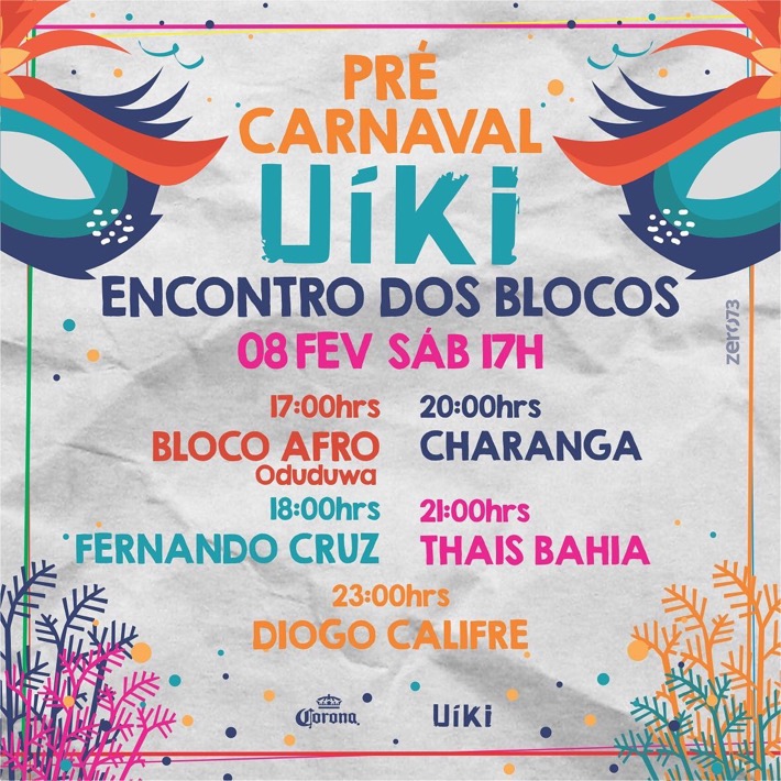 Cartaz   Uki - Praia do Parracho, Sábado 8 de Fevereiro de 2020