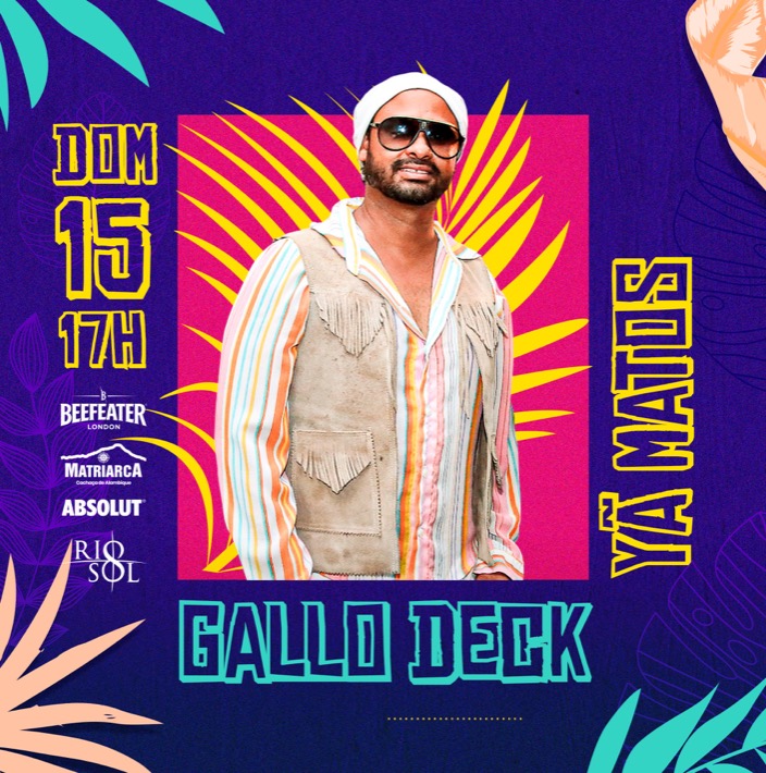 Cartaz   Gallo Music Bar - Rua 2 de julho, 20B - Casa da Lenha, Domingo 15 de Março de 2020