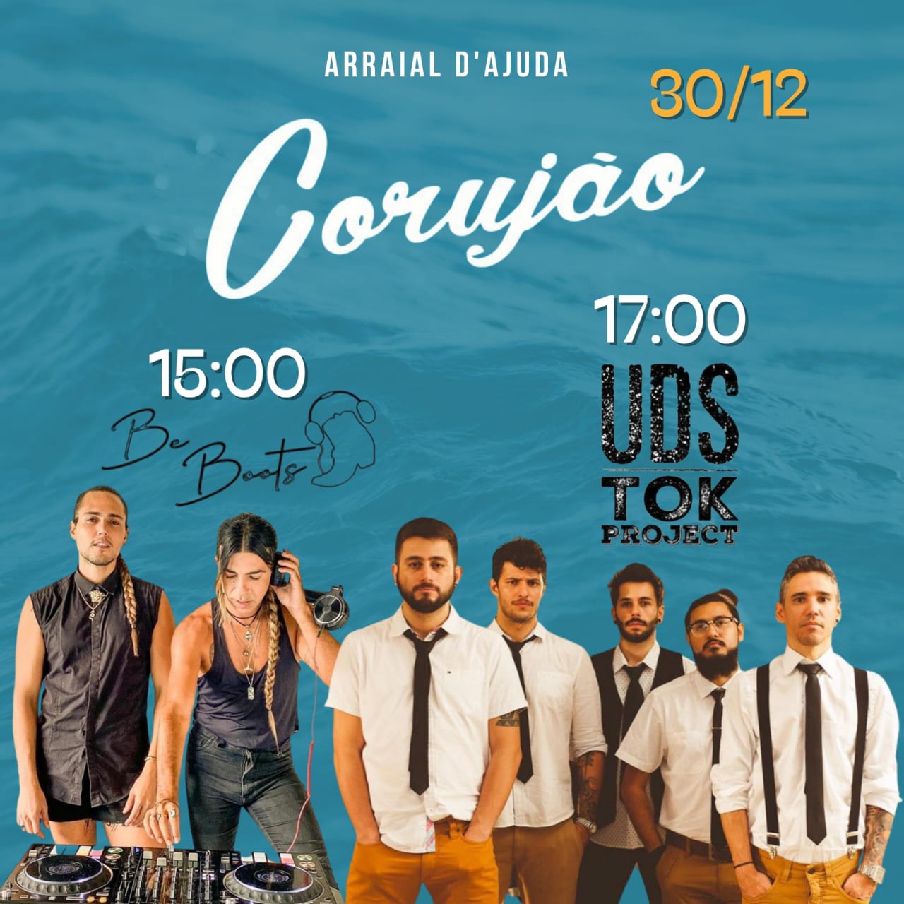 Cartaz   Corujo - Estrada da Balsa, 1813 - Praia de Araape, Quinta-feira 30 de Dezembro de 2021