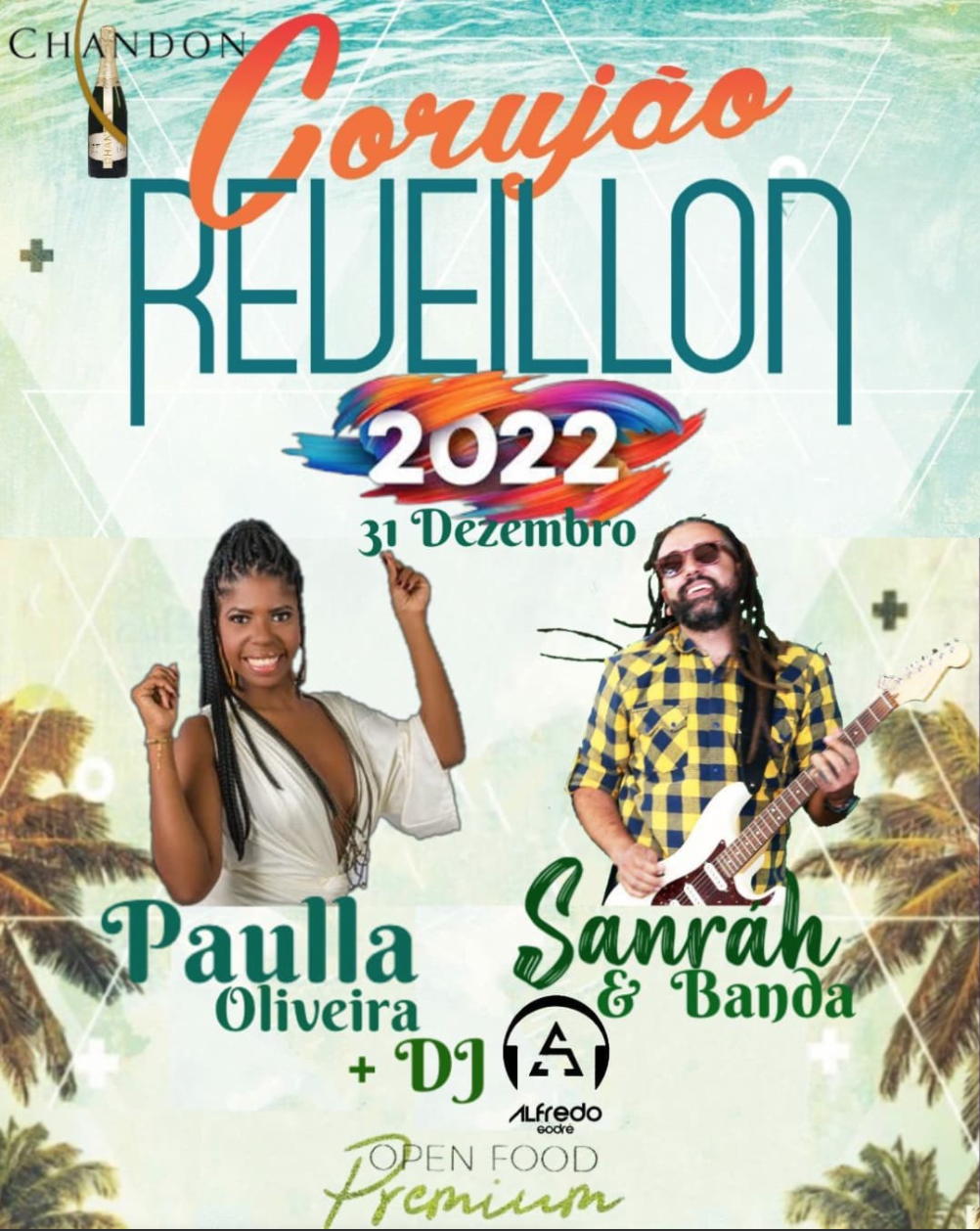 Cartaz   Corujo - Estrada da Balsa, 1813 - Praia de Araape, Sexta-feira 31 de Dezembro de 2021