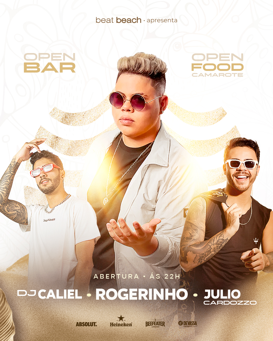 Cartaz   Beat Beach - Av. Beira Mar, 5585 - Praia de Taperapu, Sábado 31 de Dezembro de 2022