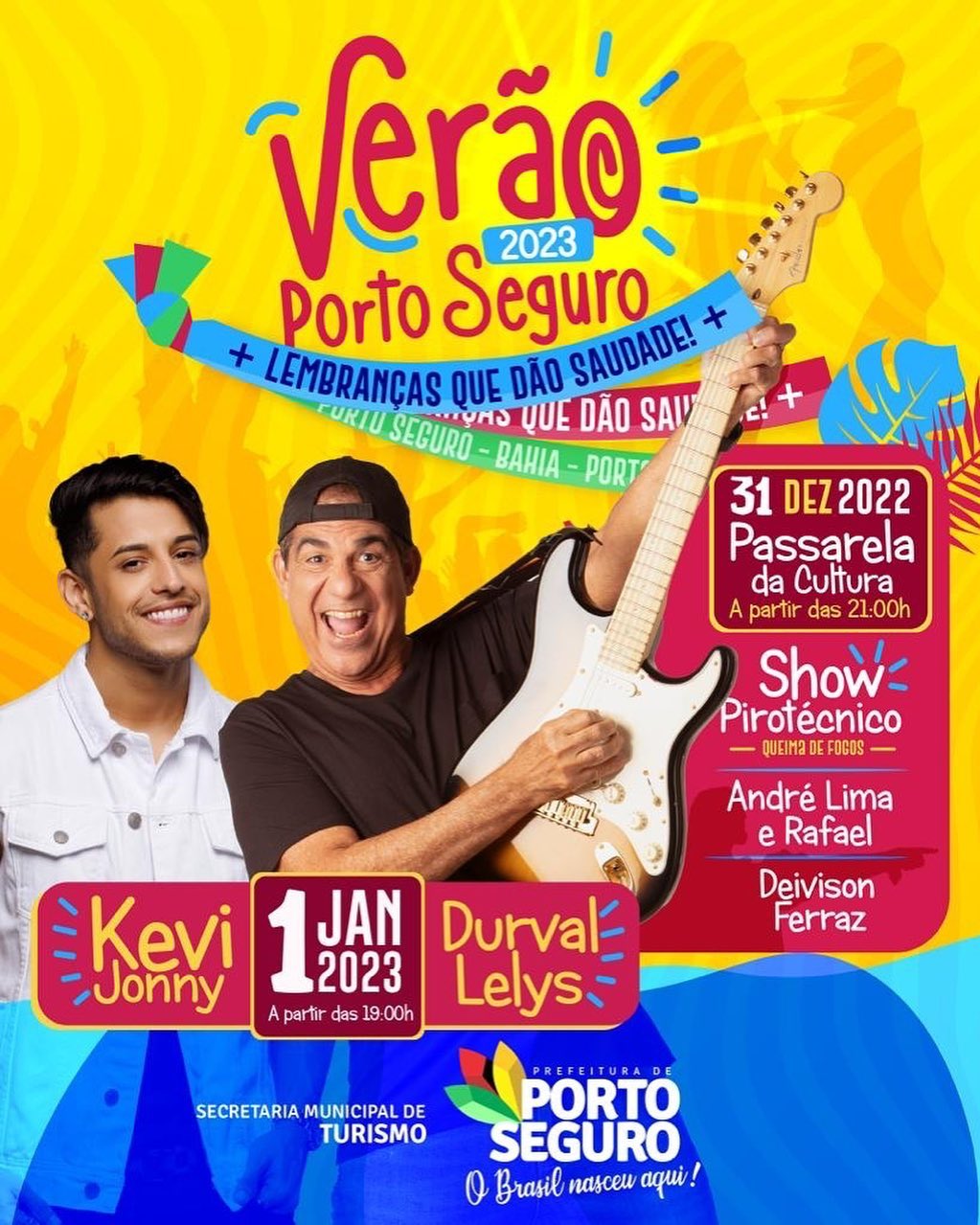 Cartaz   Passarela da Cultura - Centro, Domingo 1 de Janeiro de 2023