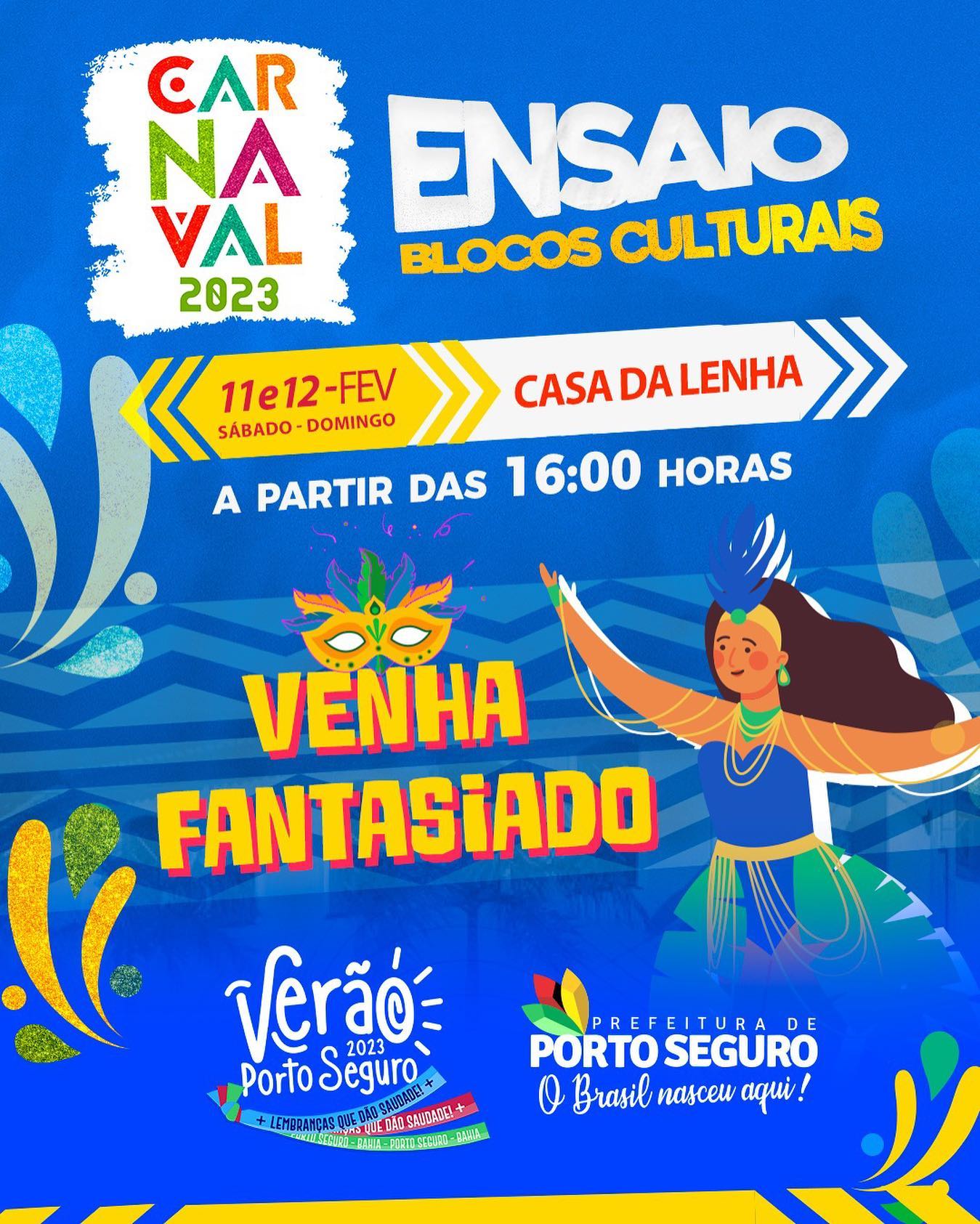 Cartaz   Casa da Lenha - Praa Visconde de Porto Seguro, s/n, Sábado 11 de Fevereiro de 2023