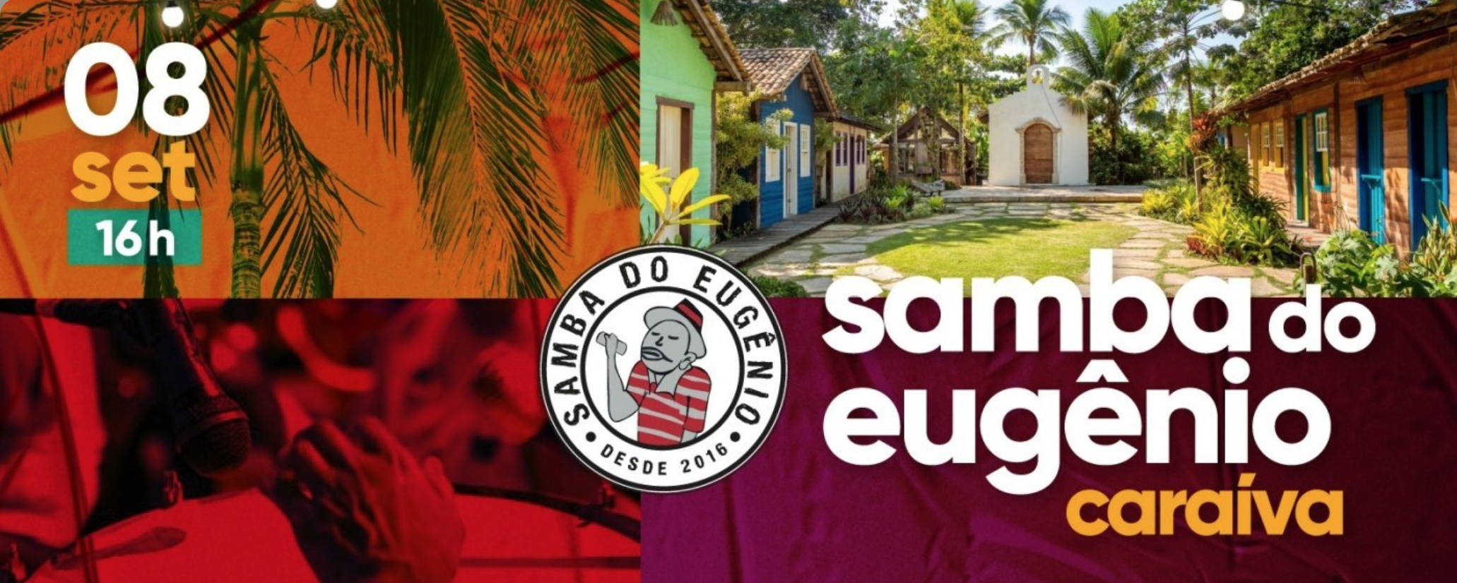 Cartaz   Quadradinho, Sexta-feira 8 de Setembro de 2023