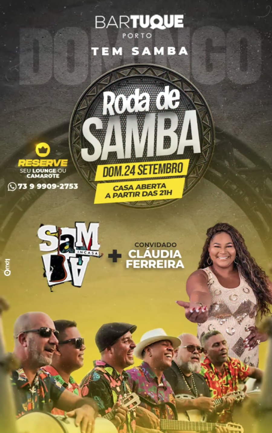 Cartaz   Bartuque - Av. do Descobrimento, 151, Domingo 24 de Setembro de 2023