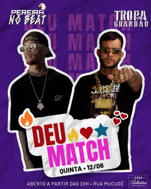 Cartaz   Balla Club - Rua du Mucug, 250, Quinta-feira 12 de Junho de 2025