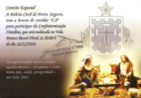 panfleto Confraternizao Natalina da Polcia Civil 